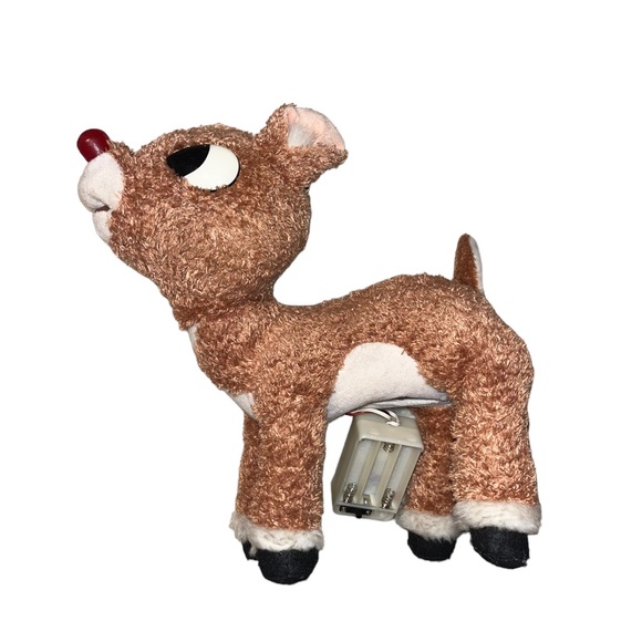 Vintage Rudolph The Red Nosed Reindeer 2004 Plush Christmas Suffed Toy - Picture 4 of 13